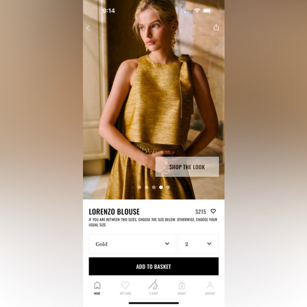 Sezane Lorenzo Blouse